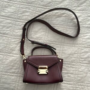 Michael Kors mini bag in Maroon